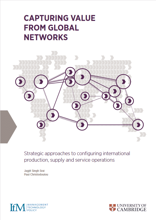 Capturing value from global networks report cover