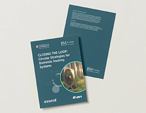 Circular economy strategies for domestic heating systems