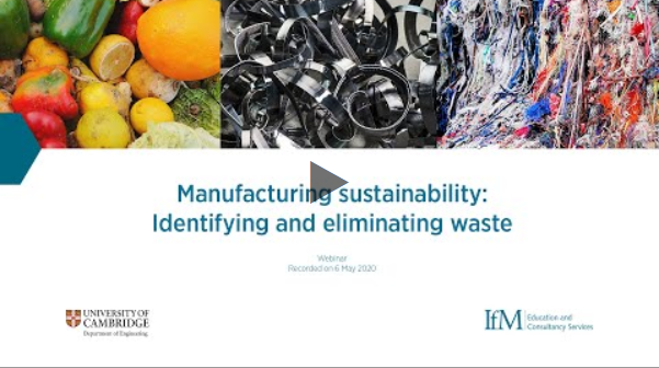 Manufacturing Waste webinar