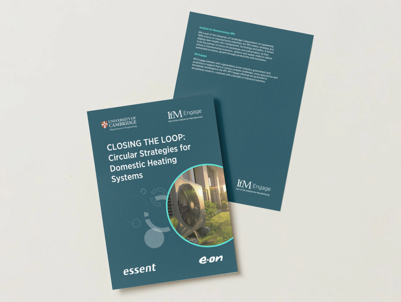 Screenshot of the webinar featuring charts showing the impact of the project